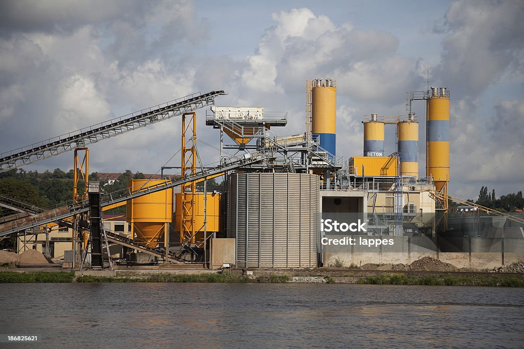 Цементный завод - Стоковые фото Германия роялти-фри