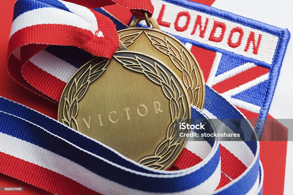 Vencedores Medalha - Royalty-free 2012 Foto de stock