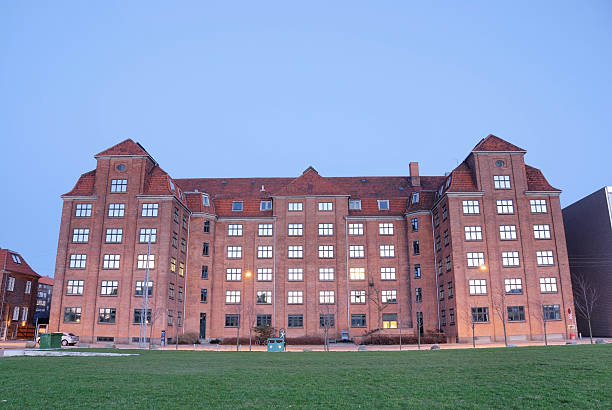 istock Red brick building in Copenhagen, Denmark 186827290