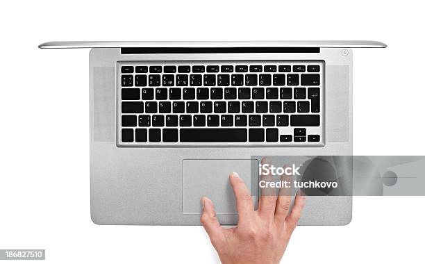 Using Laptop Stock Photo - Download Image Now - Computer, Computer Equipment, Computer Keyboard