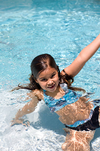 istock Young Girl Swimming 186827552