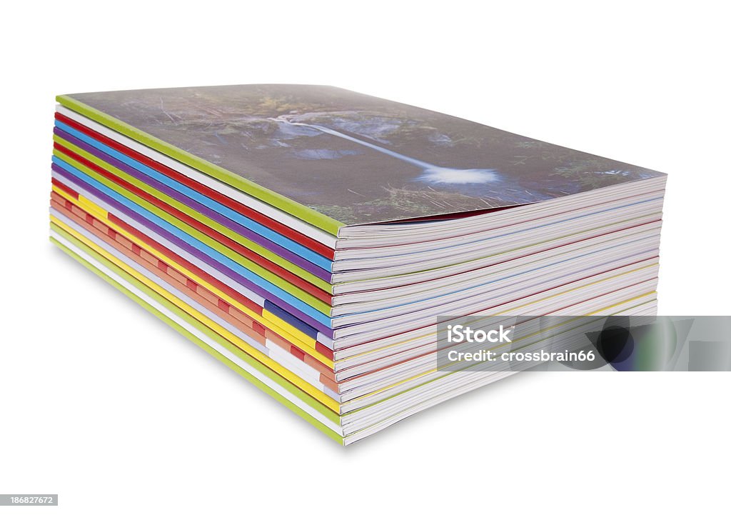 Zeitschrift stack - Lizenzfrei Zeitschrift Stock-Foto