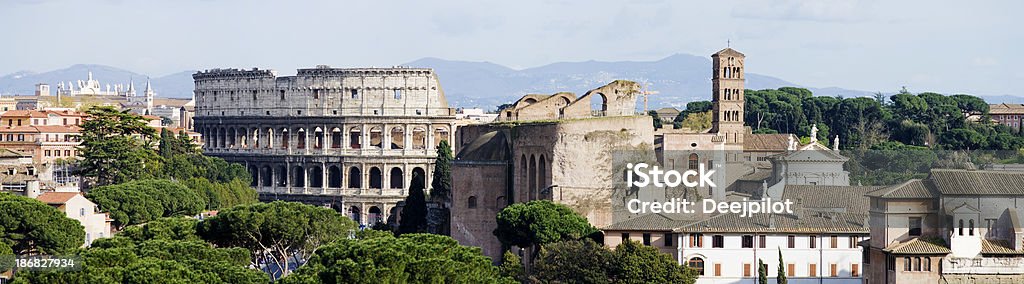 O Colosseum em Roma Itália - Royalty-free Roma - Itália Foto de stock