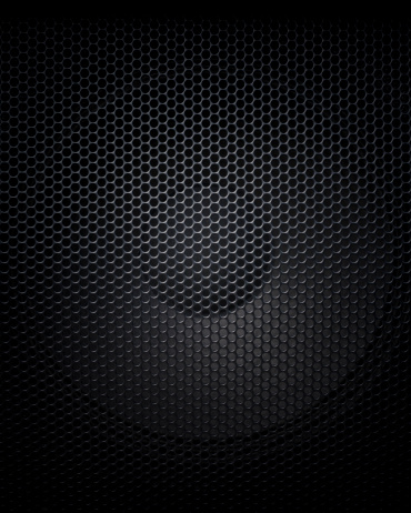 Close up of a speaker background.
