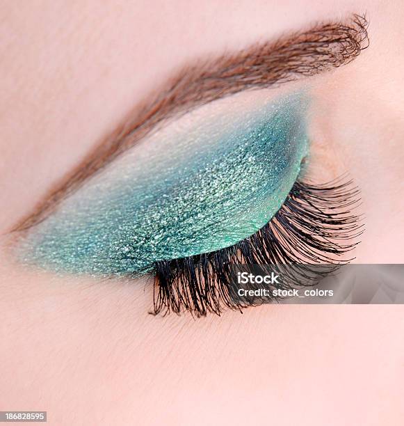 Eye Makeup Stock Photo - Download Image Now - Adult, Adults Only, Beautiful Woman