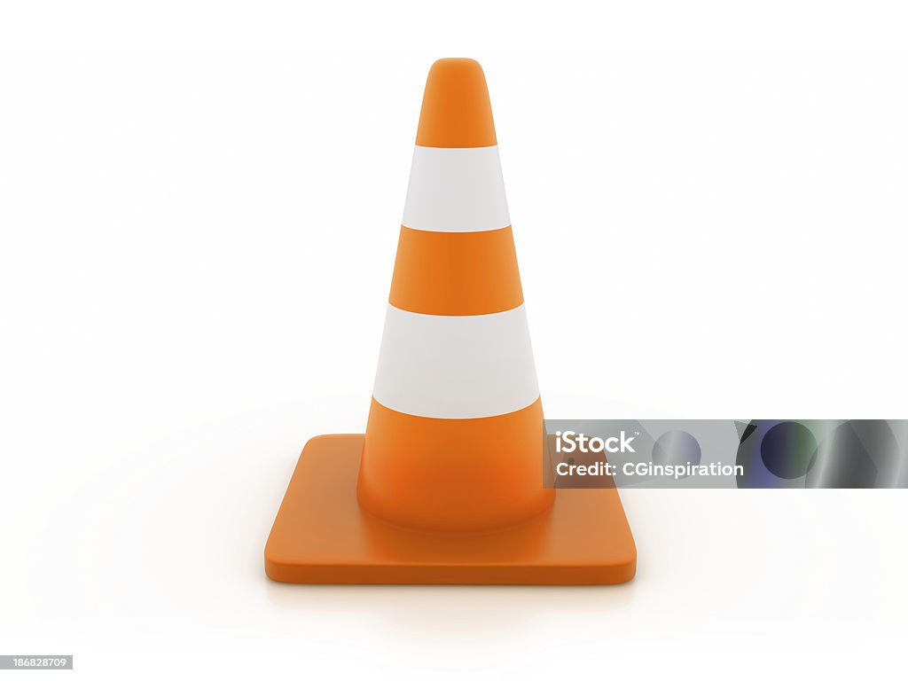 Cone de Trânsito - Royalty-free Cone de Trânsito Foto de stock