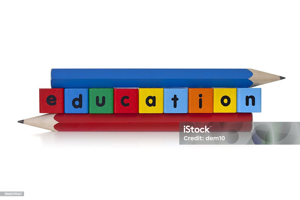 Bildung - Lizenzfrei Alphabet Stock-Foto
