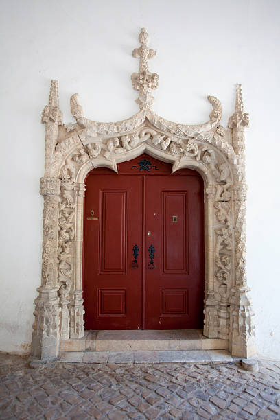 istock Door at Sintra National Palace 186829262