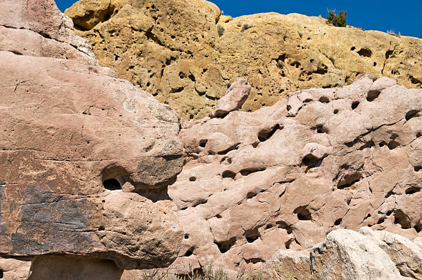 istock Eroded rock walls in New Mexico 186829492