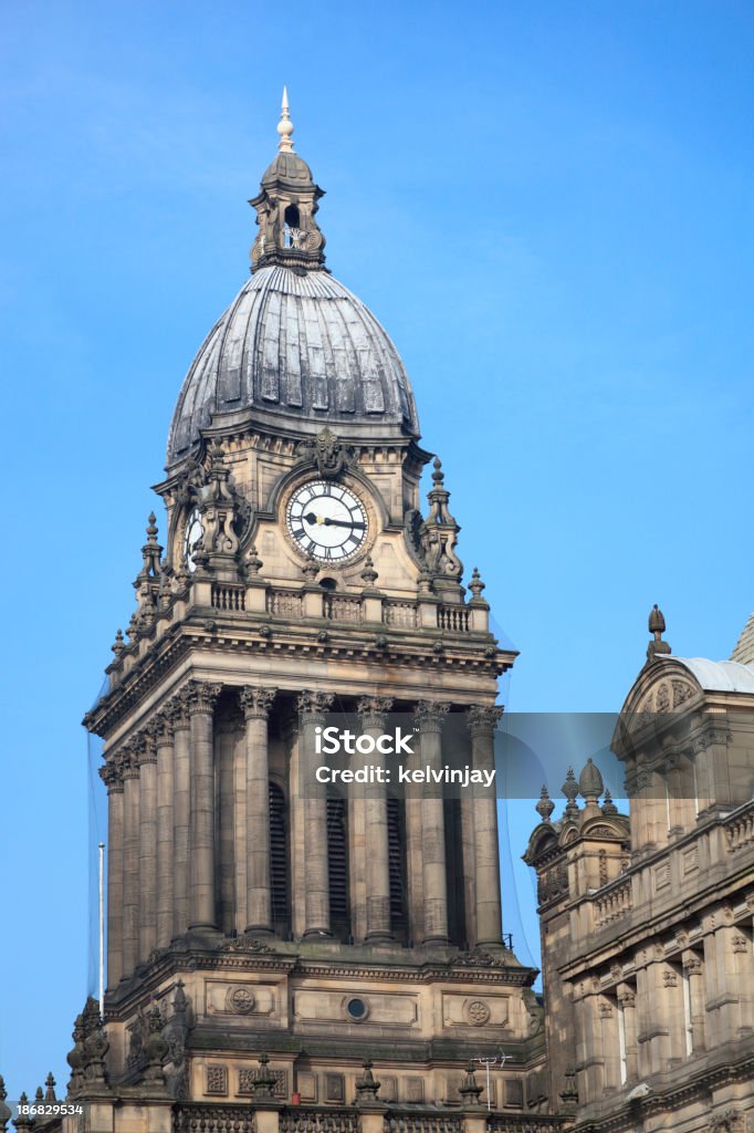 Prefeitura da cidade de Leeds - Foto de stock de Alto - Descrição Geral royalty-free