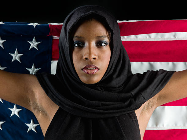 istock Beautiful woman wearing a hijab 186829982