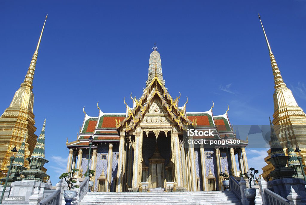 Wat phra kaew. - Foto stock royalty-free di Arti e mestieri