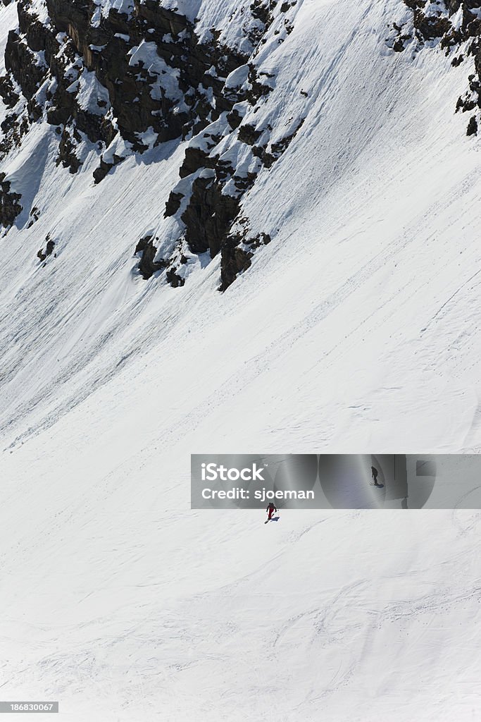 Pista de esqui - Foto de stock de Esqui - Equipamento esportivo royalty-free
