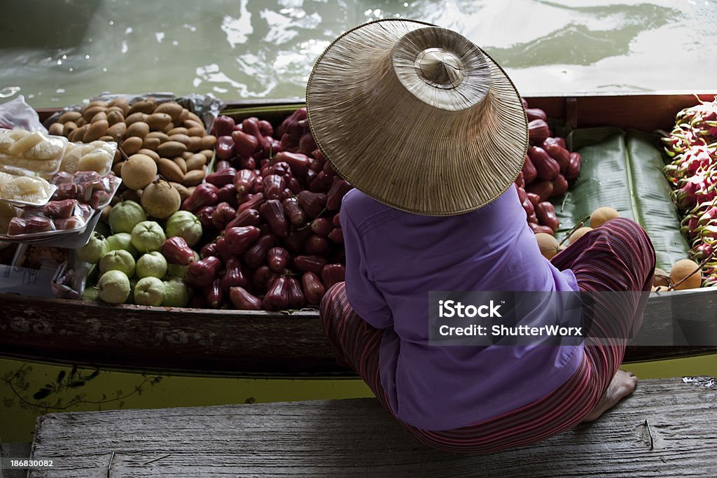 Floating Markt - Lizenzfrei Eine Frau allein Stock-Foto