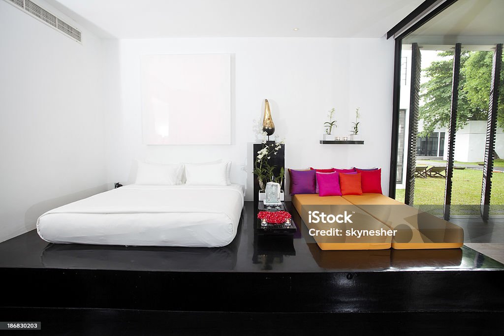 Quarto interior moderno. - Foto de stock de Abstrato royalty-free