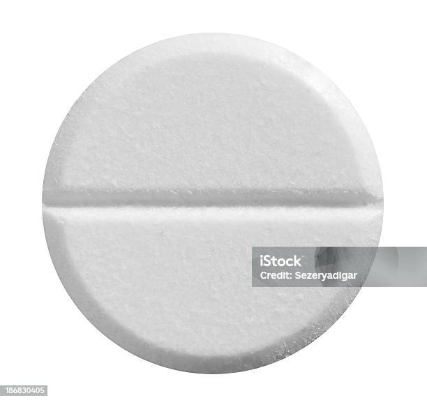 Pill Stock Photo - Download Image Now - Pill, White Color, Cut Out