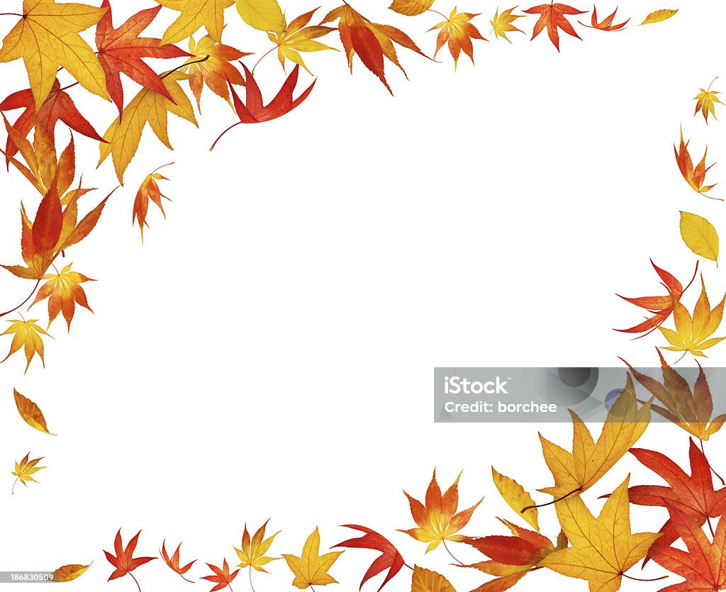 Bastidor de otoño - Foto de stock de Amarillo - Color libre de derechos