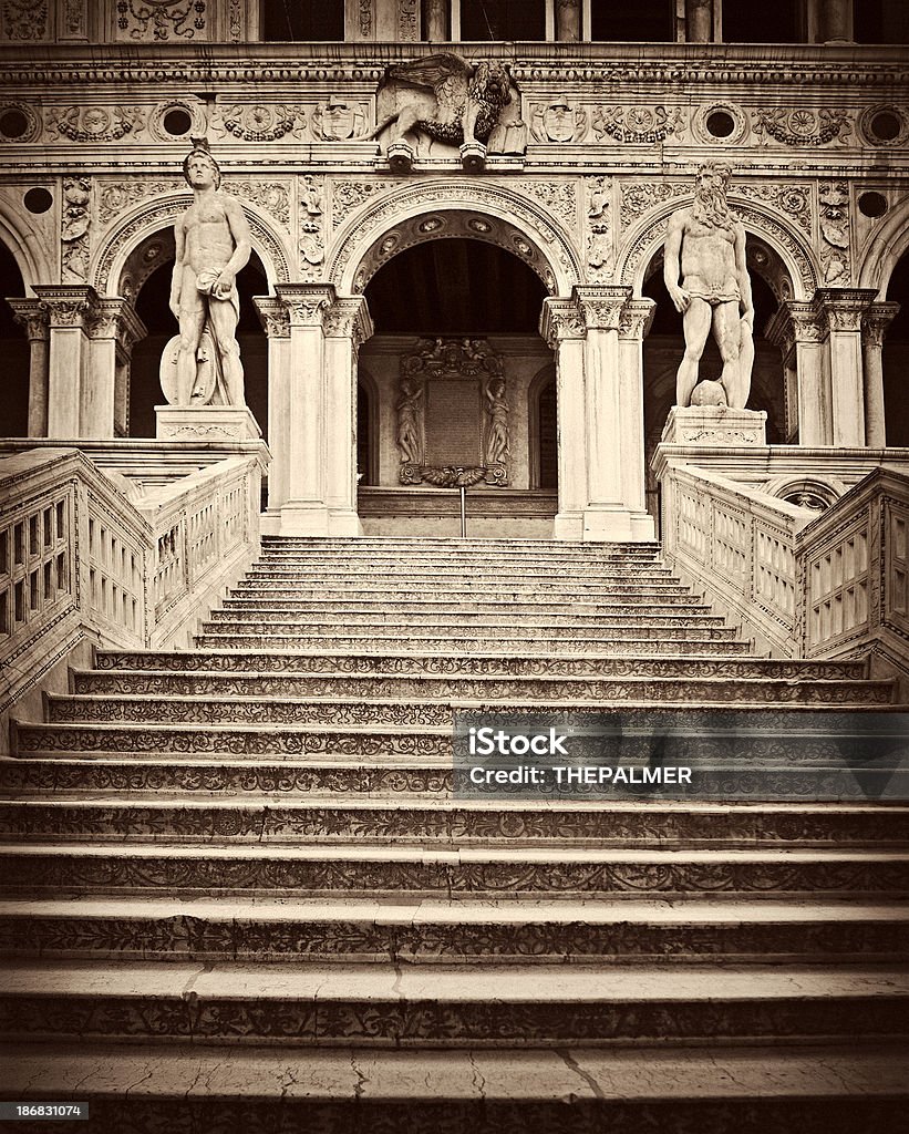 Giant's Escadaria em Doge's Palace - Royalty-free Arquitetura Foto de stock