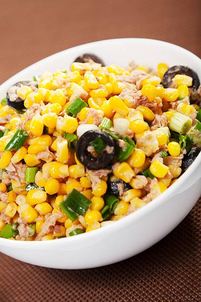 istock Tuna salad with sweet corn 186831726