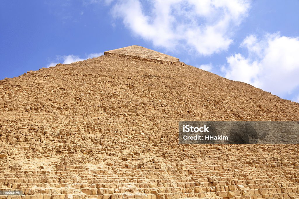 피라미드형 of Khafre (Chefren - 로열티 프리 0명 스톡 사진