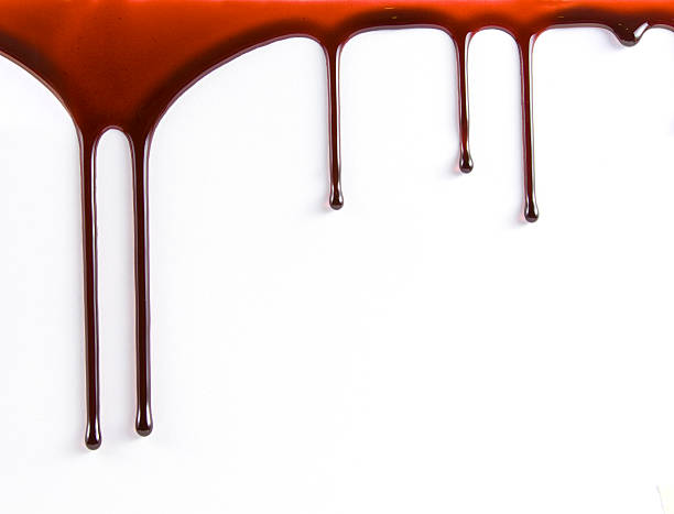 Blood dropping Blood dropping on white background. From the same series: blood pouring stock pictures, royalty-free photos & images