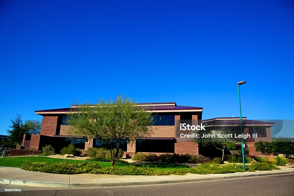 Scottsdale Norte Phoenix Edifícios de escritórios e Jardins do deserto - Royalty-free Acácia Foto de stock