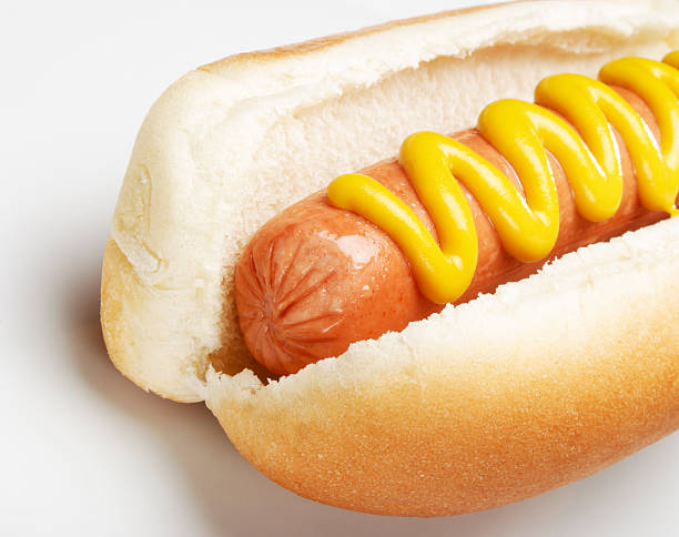 istock Hot dog close up 186831862