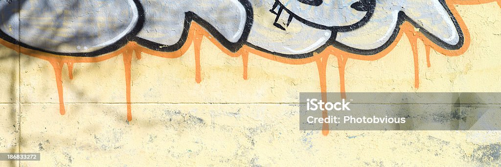 Graffiti: Vandalismus oder urbane art. Serie " - Lizenzfrei Panorama Stock-Foto