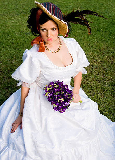 istock Victorian Portrait or Southern Belle 186833730