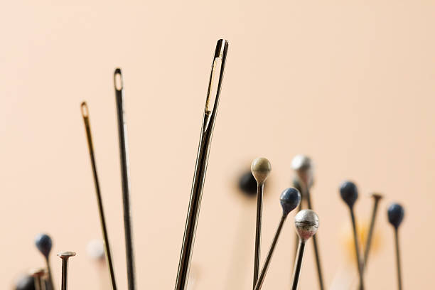 Needles and Pins Needles and pins. sewing needle photos stock pictures, royalty-free photos & images