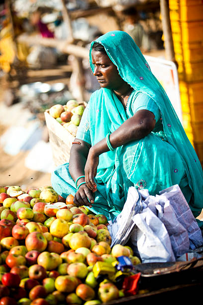 istock Female Indian Vendor 186835027