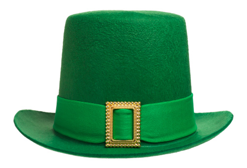This is a photo of a green Leprechaun's hat taken in the studio on a white background. There is a clipping path included with this file.Click on the links below to view lightboxes.