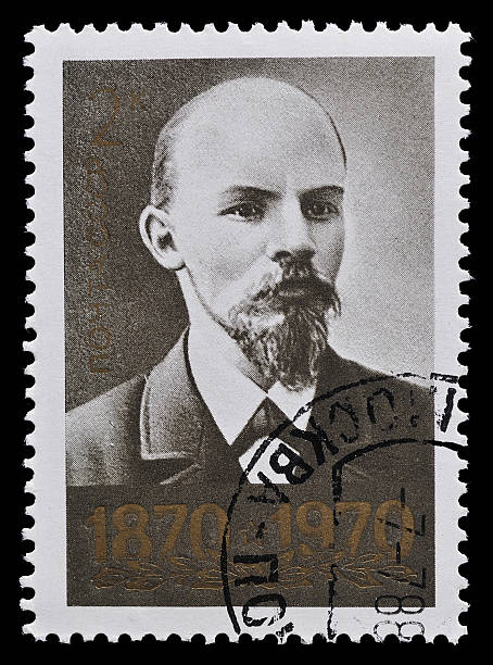 istock Lenin stamp of former Soviet Union 186835587
