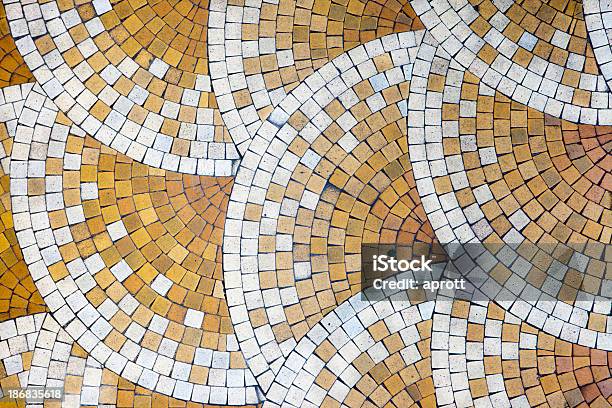 Mosaic Tiles In Old House Stock Photo - Download Image Now - Mosaic, Tile, Tiled Floor