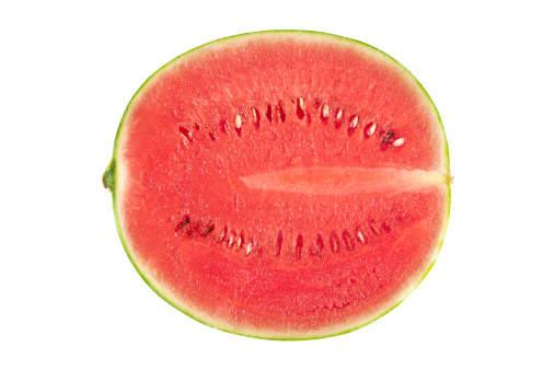 Sliced watermelon