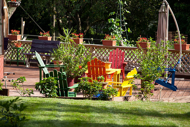 istock Summer furniture 186836056
