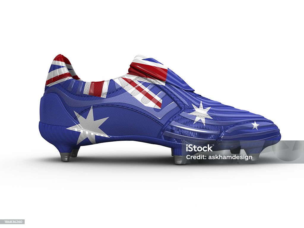 Australia buty piłkarskie - Zbiór zdjęć royalty-free (Australia)