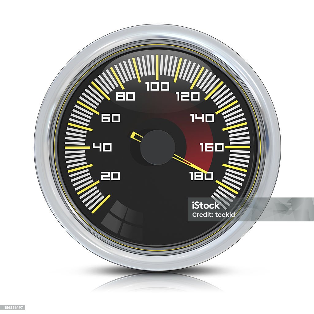 Tachometer - Lizenzfrei Geschwindigkeit Stock-Foto