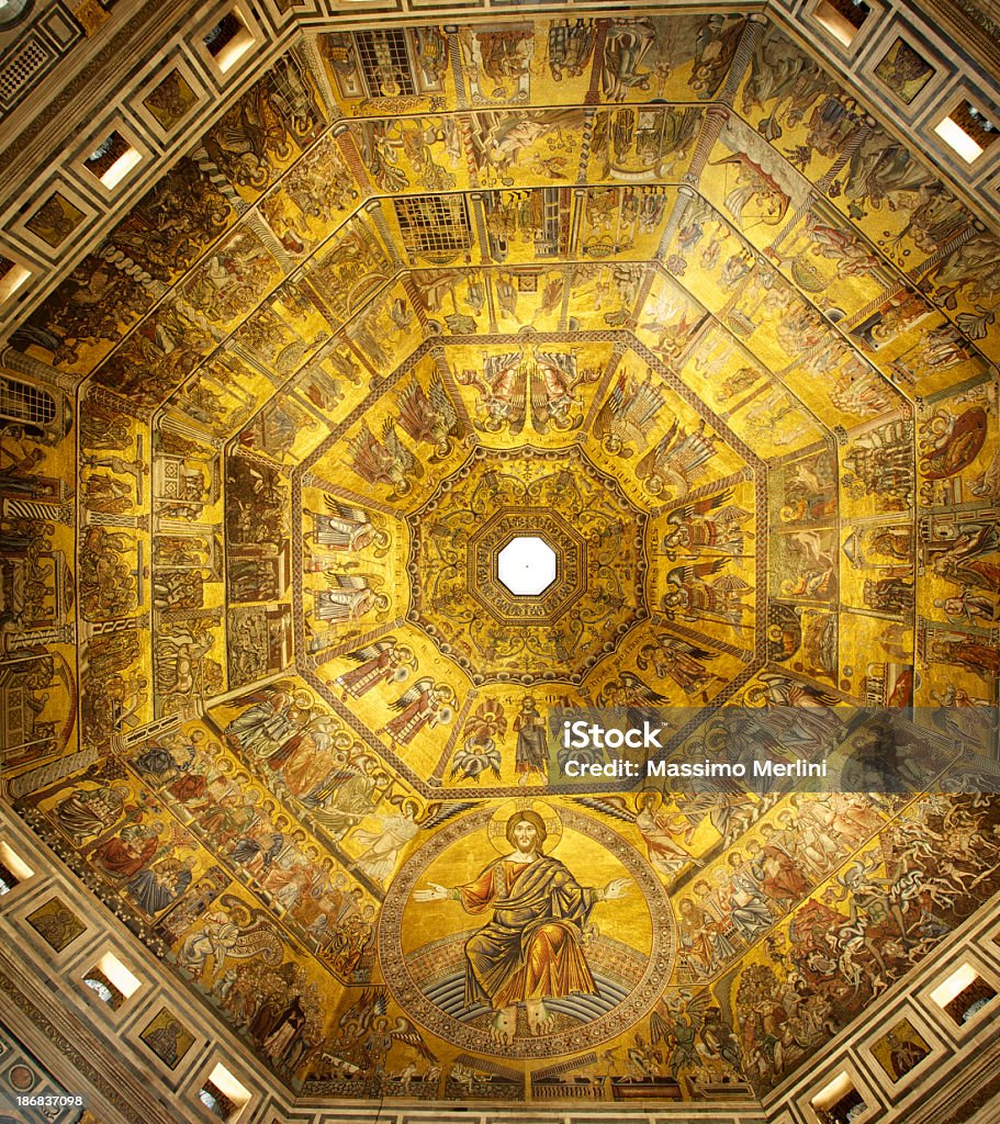 Baptisterium San Giovanni In Florenz - Lizenzfrei Florenz - Italien Stock-Foto