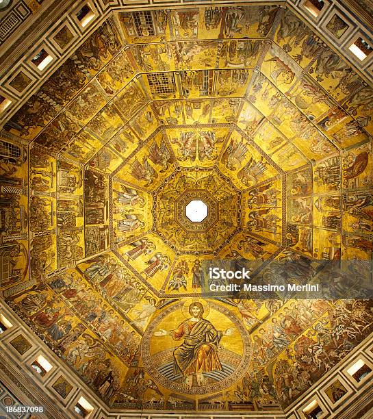 Baptisterium San Giovanni In Florenz Stockfoto und mehr Bilder von Florenz - Italien - Florenz - Italien, Jesus Christus, Kuppeldach