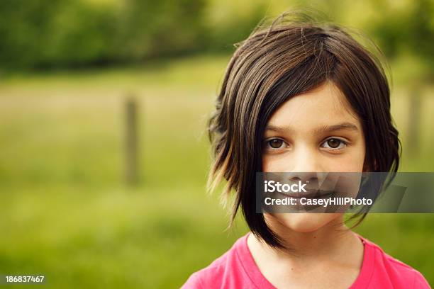 Brown Eyed Girl Stock Photo - Download Image Now - 6-7 Years, Adolescence, Beautiful People