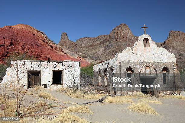 Old West Stock Photo - Download Image Now - Big Bend National Park, Church, Desert Area