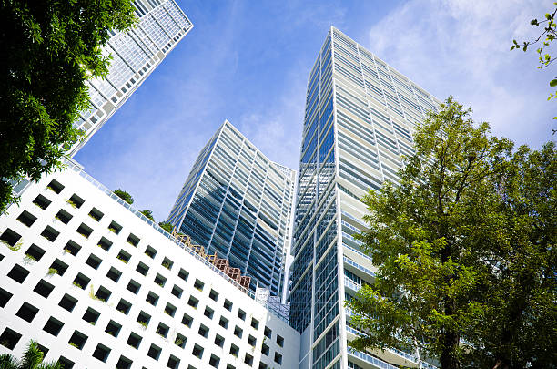 istock Condominium towers in Miami, FL 186838017