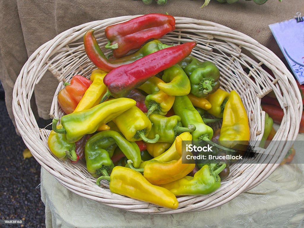 peppers - Lizenzfrei Bauernmarkt Stock-Foto