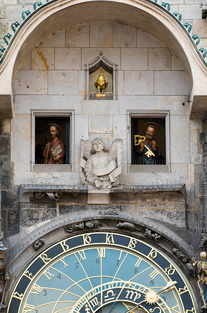 Astronomical Clock, Prague stock photo