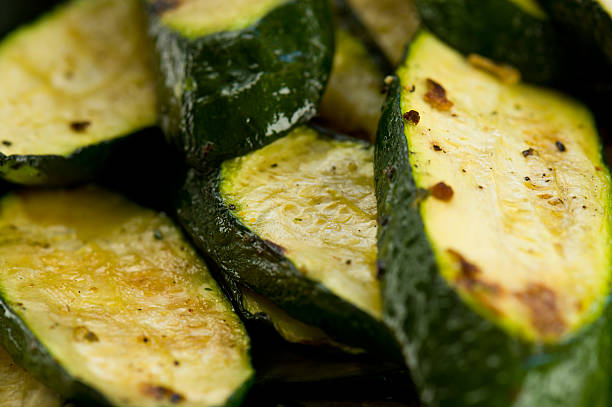 istock Grilled Zucchini Closeup 186839141