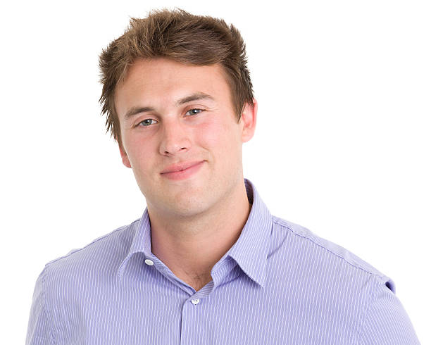 istock Young Man Headshot Portrait 186839217
