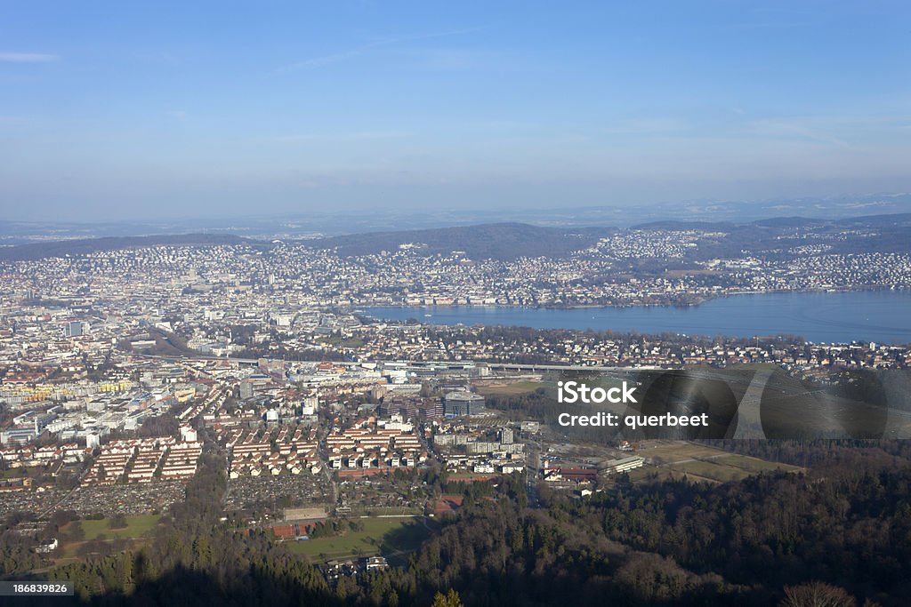 Blick auf Zürich - Lizenzfrei Aussicht genießen Stock-Foto