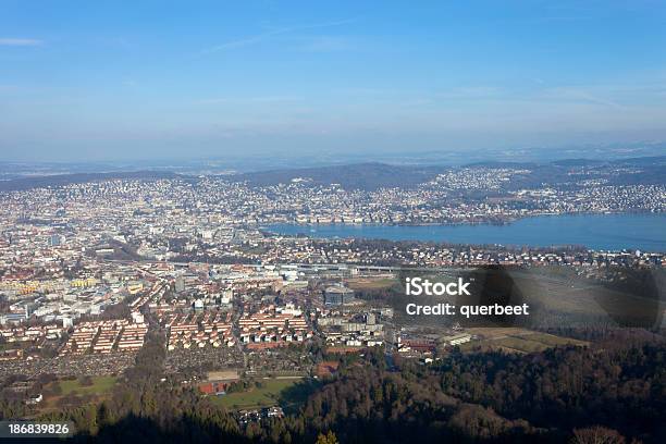 Blick Auf Zürich Stockfoto und mehr Bilder von Aussicht genießen - Aussicht genießen, Fotografie, Horizontal