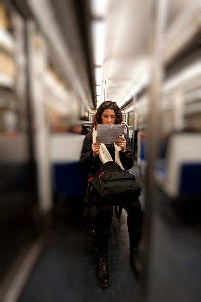 istock Woman in metrò 186840383